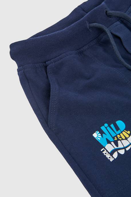 Bermuda coton Bleu 3 - vertbaudet enfant 