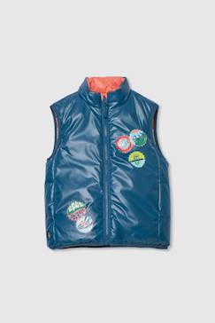 Gilet réversible enfant en tissu technique  - vertbaudet enfant