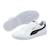 Baskets basses à scratch Puma blanc puma noir or 3 - vertbaudet enfant 