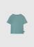 Ensemble bébé t-shirt et short en coton Vert 4 - vertbaudet enfant 