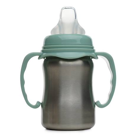 Tasse d'apprentissage inox Jaune mangue+Pêche+Vert cactus 13 - vertbaudet enfant 