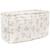 Panier de toilette olive bloom (24 cm) Ecru, vert 1 - vertbaudet enfant 