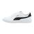Baskets basses à scratch Puma blanc puma noir or 2 - vertbaudet enfant 