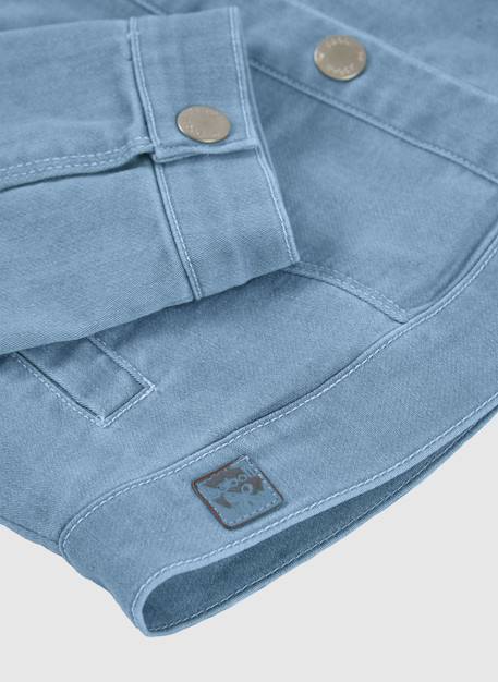 Veste en denim pour fille Bleu 4 - vertbaudet enfant 