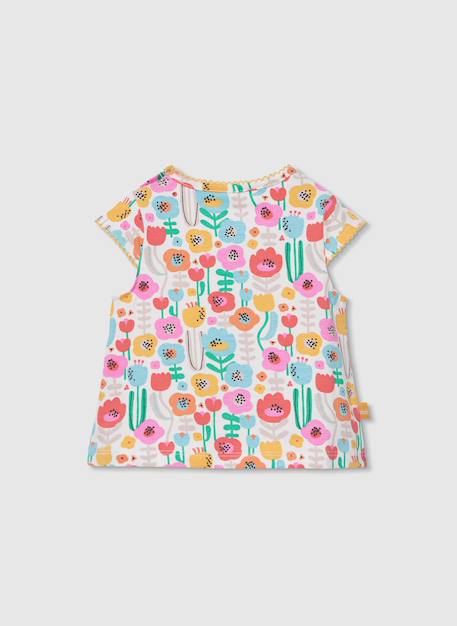Robe en denim bébé Bleu 4 - vertbaudet enfant 