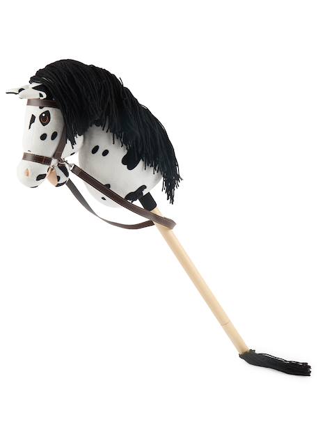 Hobby horse - cheval bâton taille S Bai+Blanc+Créme+Gris+Noir+Pie noir 31 - vertbaudet enfant 