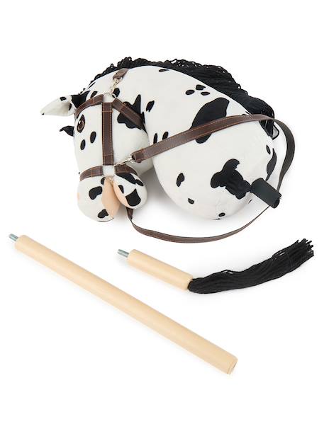 Hobby horse - cheval bâton taille S Bai+Blanc+Créme+Gris+Noir+Pie noir 36 - vertbaudet enfant 