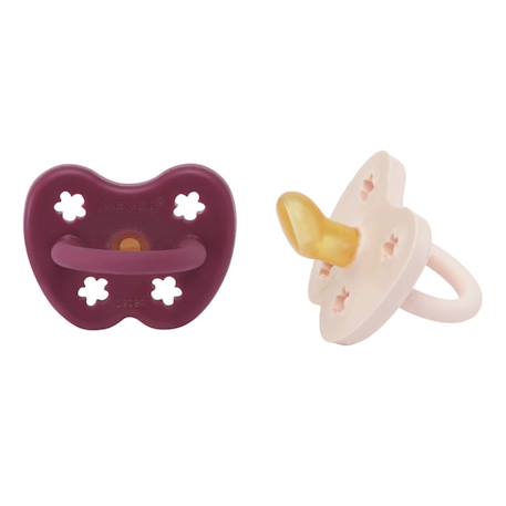 Lot de 2 tétines physiologiques 3-36 mois Beige vert+Multi-coloured 1 - vertbaudet enfant 