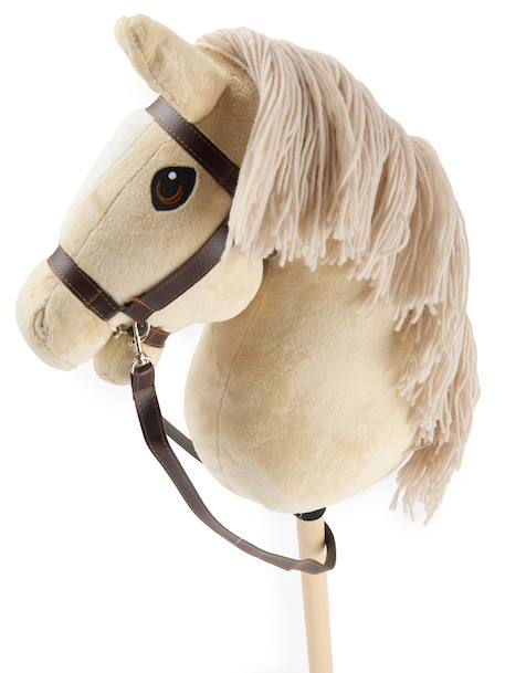 Hobby horse - Cheval bâton taille M Bai+Blanc+Créme+Gris+Noir+Pie noir 17 - vertbaudet enfant 