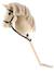 Hobby horse - Cheval bâton taille M Bai+Blanc+Créme+Gris+Noir+Pie noir 13 - vertbaudet enfant 