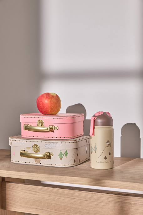 Bouteille à boire en métal Rose 2 - vertbaudet enfant 