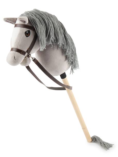 Hobby horse - cheval bâton taille S Bai+Blanc+Créme+Gris+Noir+Pie noir 19 - vertbaudet enfant 