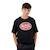 T-shirt  à col rond et manches courtes relax fit relax Noir/rouge 1 - vertbaudet enfant 