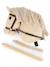 Hobby horse - cheval bâton taille S Bai+Blanc+Créme+Gris+Noir+Pie noir 18 - vertbaudet enfant 