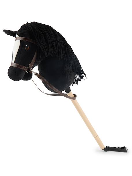 Hobby horse - Cheval bâton taille M Bai+Blanc+Créme+Gris+Noir+Pie noir 25 - vertbaudet enfant 