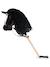 Hobby horse - Cheval bâton taille M Bai+Blanc+Créme+Gris+Noir+Pie noir 25 - vertbaudet enfant 