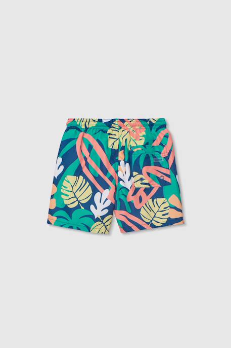Maillot de bain  tissu recyclé Bleu 2 - vertbaudet enfant 