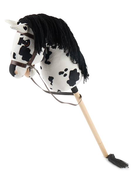 Hobby horse - Cheval bâton taille M Bai+Blanc+Créme+Gris+Noir+Pie noir 31 - vertbaudet enfant 