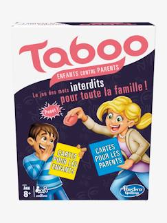 Jouet-Jeux de société-Jeux classiques et de réflexion-Taboo enfants contre parents - Hasbro Gaming