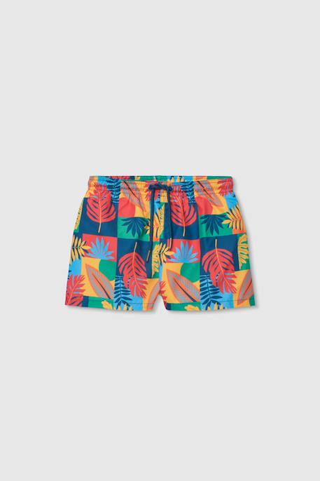 Garçon-Maillot de bain garçon en tissu recyclé imprimé