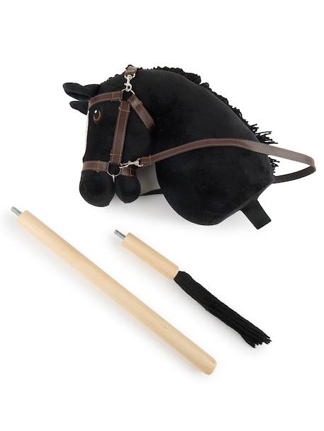 Hobby horse - cheval bâton taille S Bai+Blanc+Créme+Gris+Noir+Pie noir 30 - vertbaudet enfant 