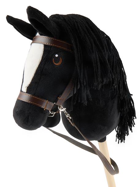 Hobby horse - cheval bâton taille S Bai+Blanc+Créme+Gris+Noir+Pie noir 29 - vertbaudet enfant 