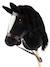 Hobby horse - cheval bâton taille S Bai+Blanc+Créme+Gris+Noir+Pie noir 29 - vertbaudet enfant 