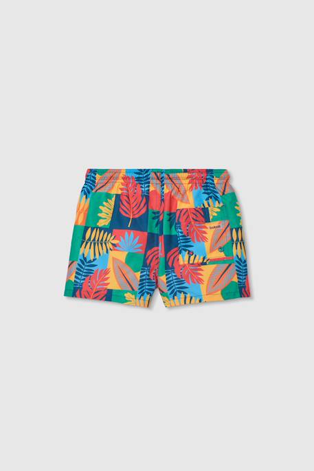 Maillot de bain garçon en tissu recyclé imprimé Orange 2 - vertbaudet enfant 