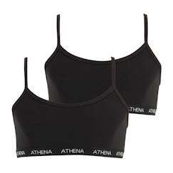 Lot de 2 brassières fille my petit prix  fille  - vertbaudet enfant