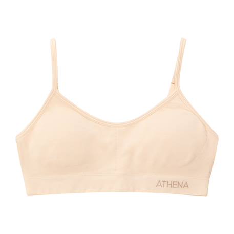 Brassière à coques amovibles fille sans couture fashion athena fille Beige+Gris chiné 4 - vertbaudet enfant 