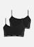 Lot de 2 brassières fille my petit prix  fille Noir-noir 2 - vertbaudet enfant 