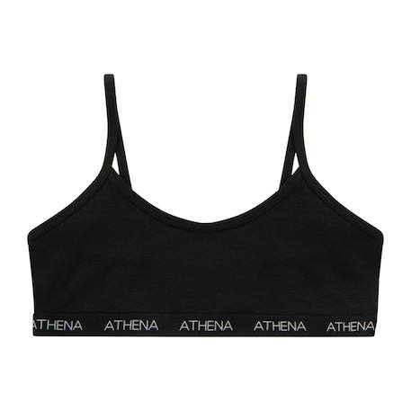 Brassière fille my petit prix  fille Noir+Rouge minéral 4 - vertbaudet enfant 