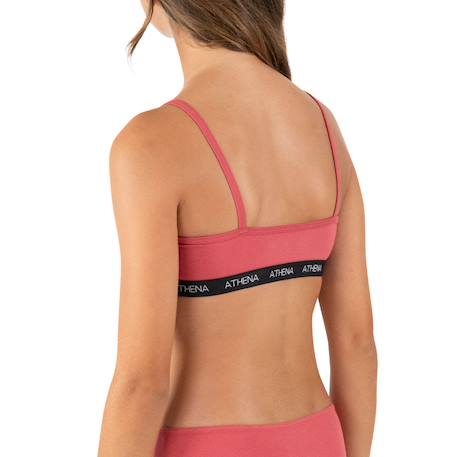 Brassière fille my petit prix  fille Noir+Rouge minéral 7 - vertbaudet enfant 