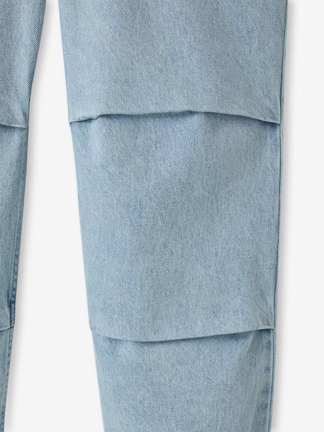 Pantalon parachute denim denim bleached 3 - vertbaudet enfant 