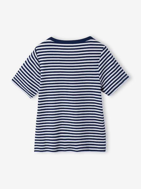 Lot 3 T-shirt côtelé écru 6 - vertbaudet enfant 