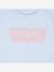 T-shirt Batwing fille Levi's blanc+bleu ciel+vert 6 - vertbaudet enfant 