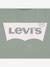 T-shirt Batwing fille Levi's blanc+bleu ciel+vert 9 - vertbaudet enfant 