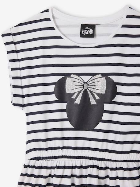 Robe marinière manches courte Minnie rayé marine 3 - vertbaudet enfant 