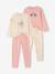 Lot de 2 pyjamas manches longues fille rose 1 - vertbaudet enfant 