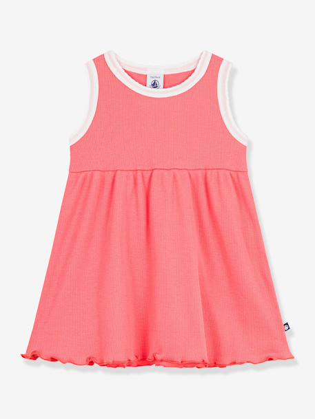Robe bébé sans manches abricot 1 - vertbaudet enfant 