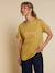 T-shirt manches courtes coton bio olive 2 - vertbaudet enfant 