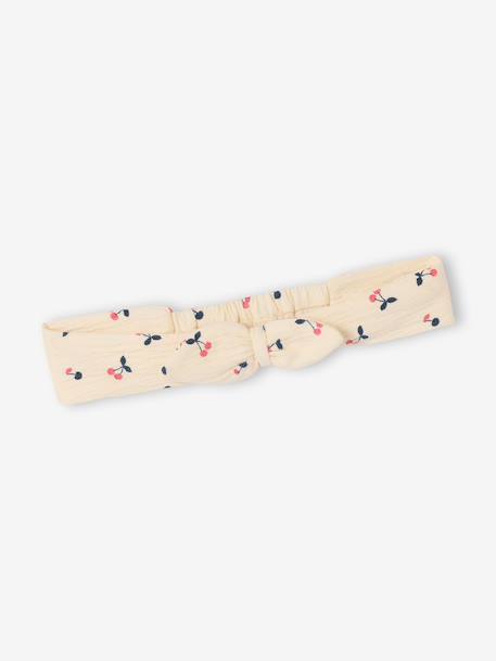 Ensemble bébé fille T-shirt short bandeau bleu ardoise 8 - vertbaudet enfant 
