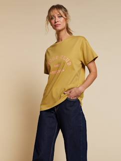 Vêtements de grossesse-T-shirt, débardeur-T-shirt manches courtes coton bio