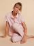 Pyjama vichy femme Capsule mère-fille rose poudré 2 - vertbaudet enfant 