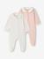 Lot 2 pyjamas bébé coton bio rose 1 - vertbaudet enfant 