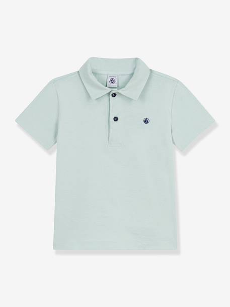 Polo manches courtes garçon vert 1 - vertbaudet enfant 