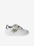 Baskets scratchées cuir enfant collection maternelle blanc+rose pâle 2 - vertbaudet enfant 