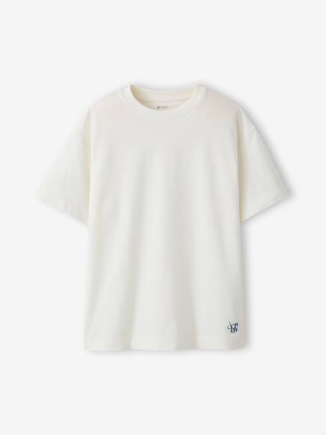 Lot 2 T-shirt manches courtes bleu grisé 6 - vertbaudet enfant 