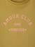 T-shirt fille coton bio olive 4 - vertbaudet enfant 