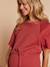 Robe longue grossesse et allaitement kaki+terracotta 12 - vertbaudet enfant 
